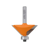 CMT 836.190.11 CHAMFER BIT WITH BEARING D=7/8”x13/32”  A=25°  S=1/4”
